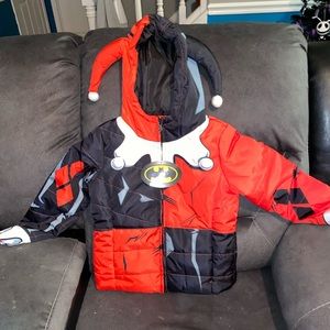 Girls Harley Quinn snow suit size 6